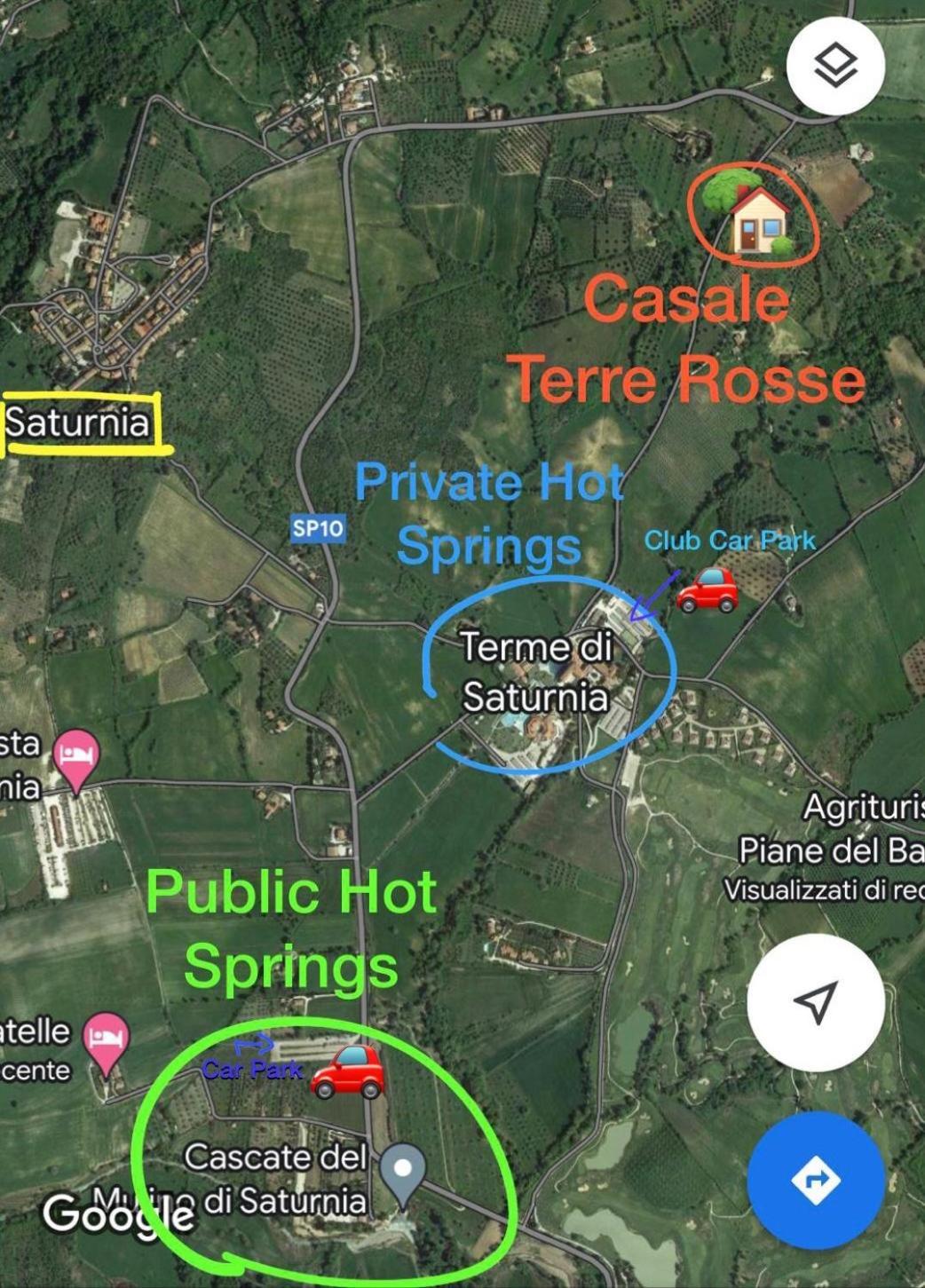 Bed and Breakfast Casale Terre Rosse Saturnia Exterior foto